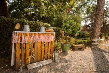Le bar à rafraîchissements
