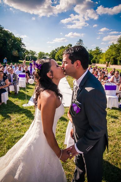 Cérémonie de mariage à l'Américaine et wedding cake