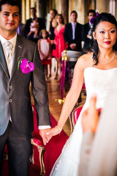 Cérémonie de mariage à l'Américaine et wedding cake