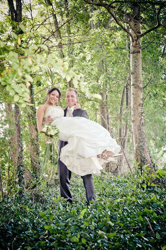 Un mariage sur le thème de la nature