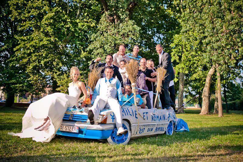 Emilie & Romain, un mariage turquoise et blanc