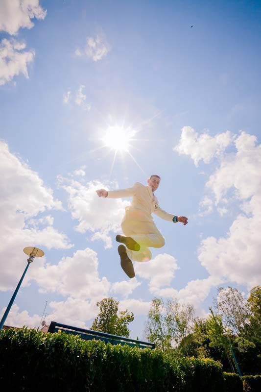 Emilie & Romain, un mariage turquoise et blanc