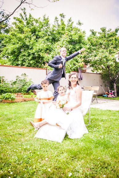 Guénaëlle & Julien et leur mariage orangé