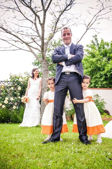 Guénaëlle & Julien et leur mariage orangé