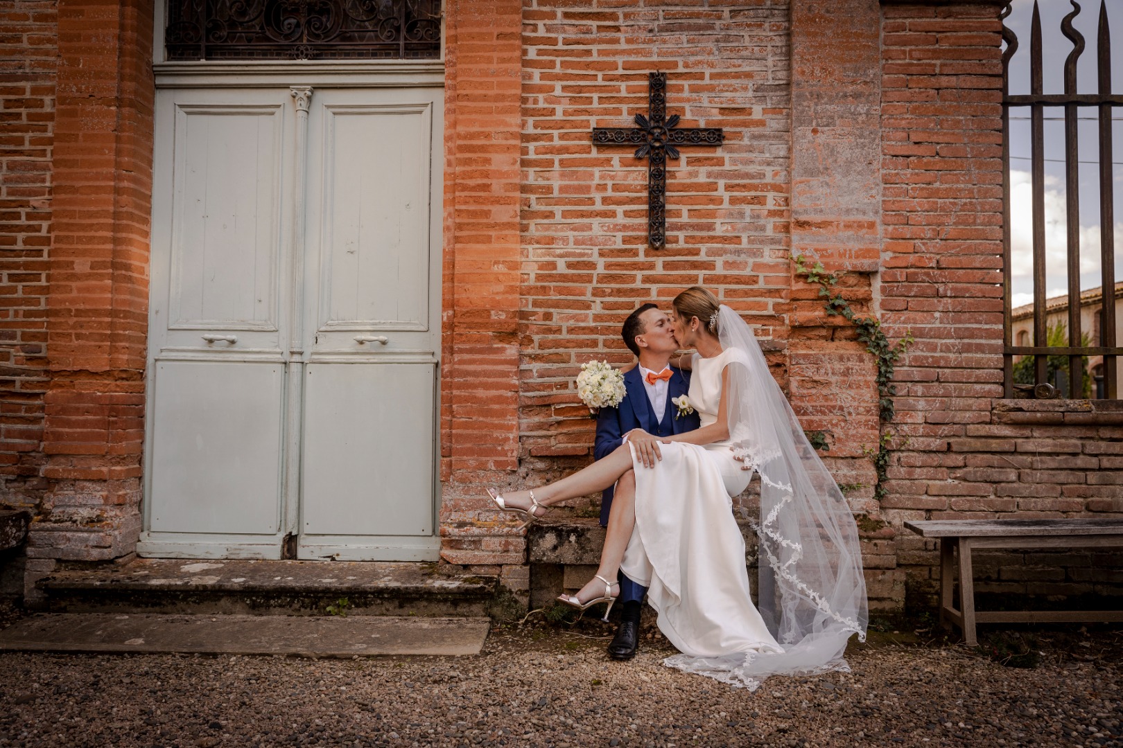 Photo couple mariage à Toulouse