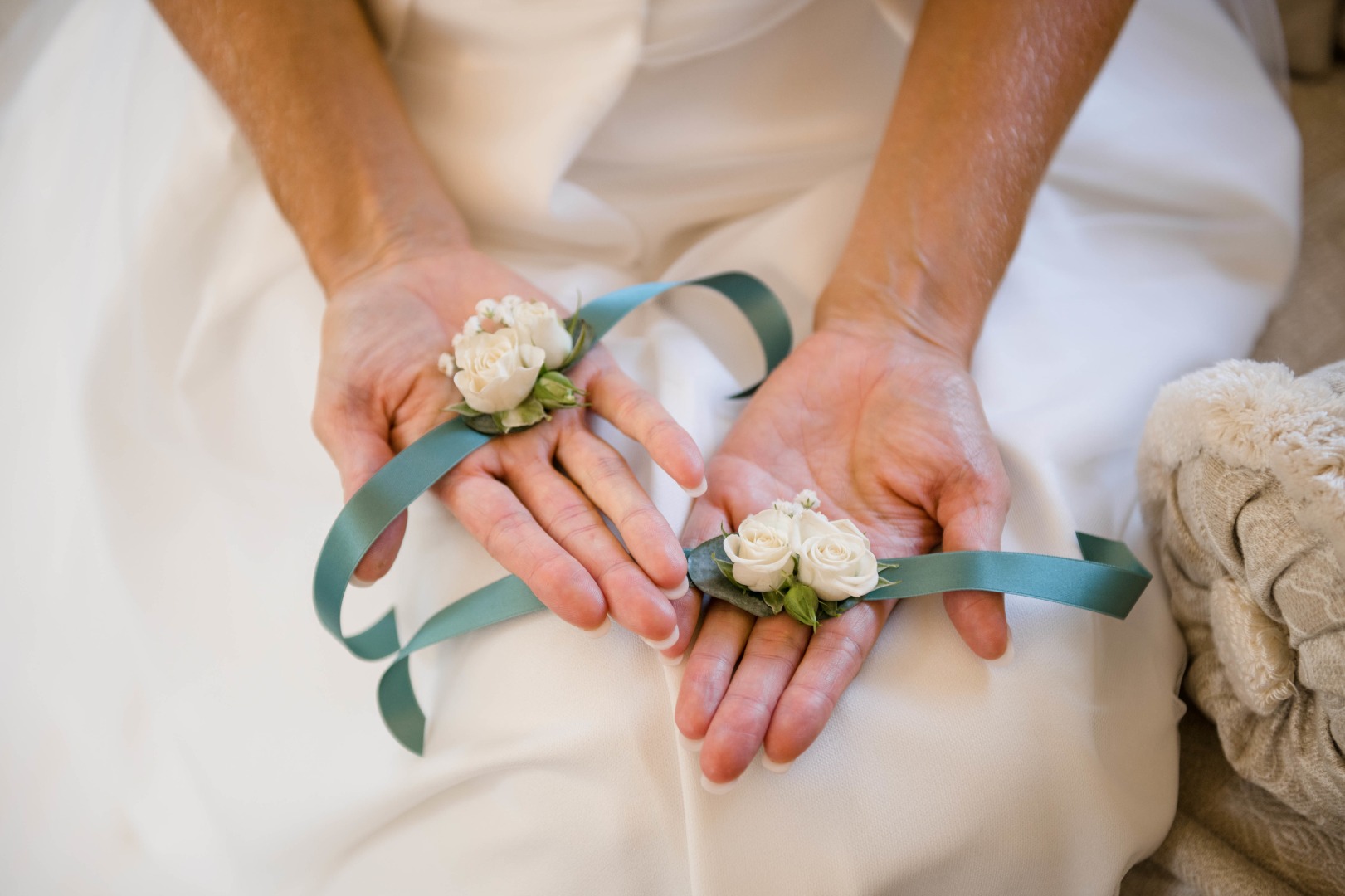 Bracelet floral témoin