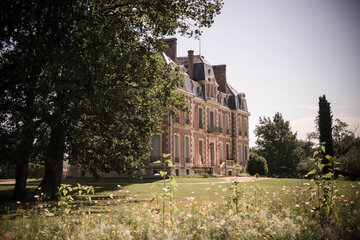 vue de profil chateau 