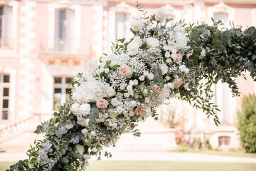 fleurs sur arche