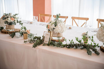table des mariés 