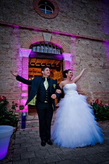 Une cérémonie de mariage originale dans un domaine