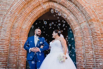 Célébration d'un magnifique mariage en campagne toulousaine