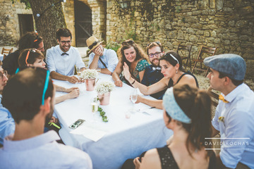 photos pendant le vin d'honneur