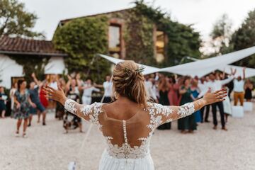 Flashmob surprise, la mariée adore