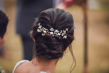 chignon mariée