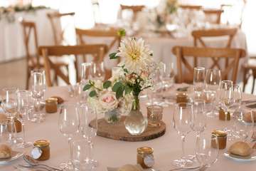 décoration fleurs table