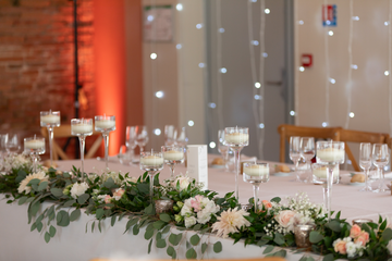 fleurs table mariage