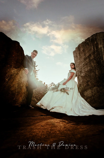 Photo de couple à la montagne