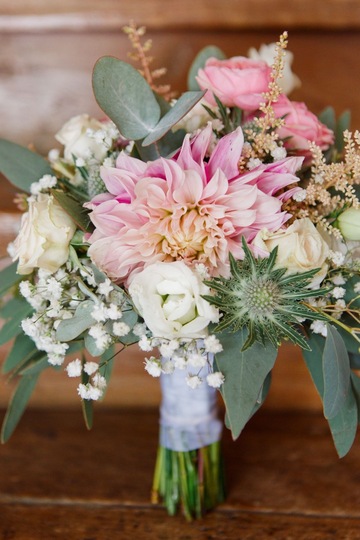 Bouquet tons pastels