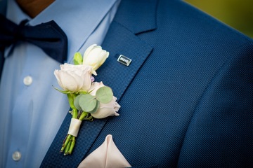 Boutonnière marié