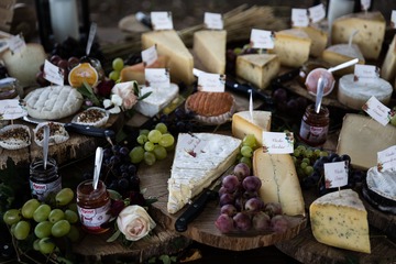 Buffet fromages mariage