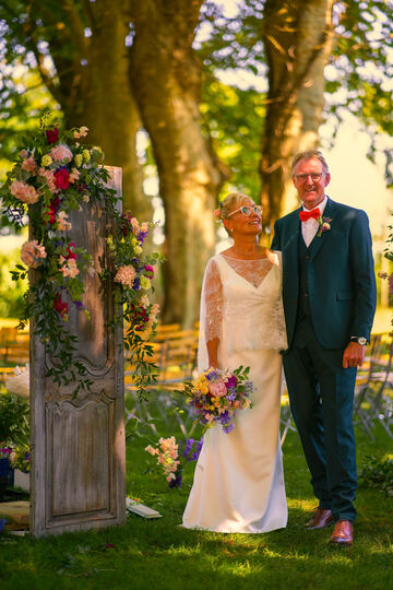 Cérémonie engagement en extérieur