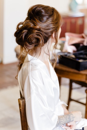 chignon flou