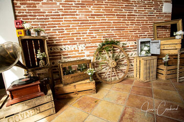 Déco vintage mariage