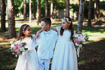 Les enfants des mariés