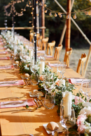 la table des invités 