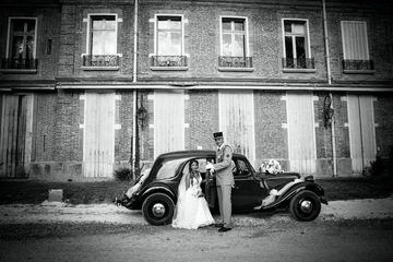 Location voiture ancienne mariage