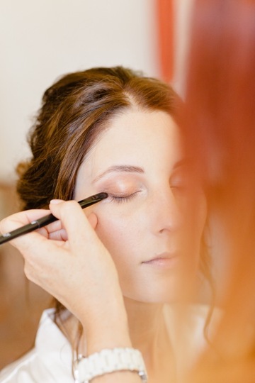 Maquillage mariée à domicile