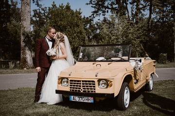 mariage Méhari château de la Garrigue