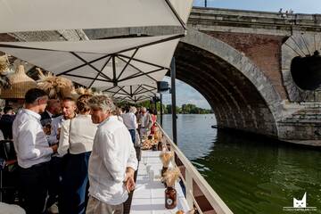 Mariage sur la Garonne à Toulouse