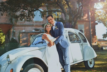 Mariage bohème sous le soleil de septembre en Occitanie