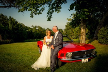 Mustang Rouge Mariage