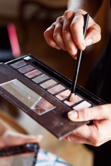 ombre à paupière maquillage mariage