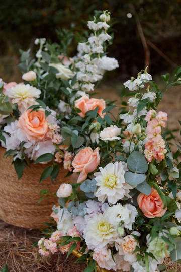 Paniers de fleurs 