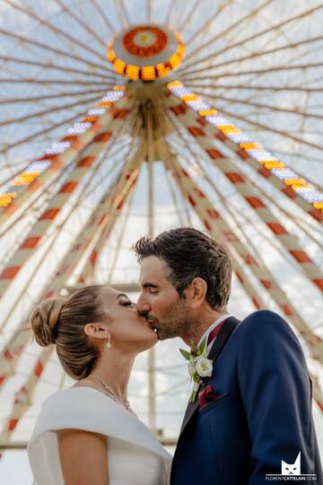 Photo couple Florent Cattelain