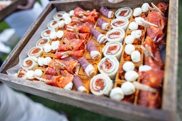 pièces salées à l'apéritif mariage