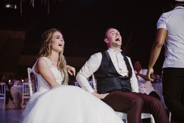 rires des mariés 