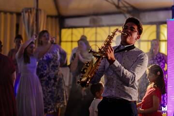 Saxophoniste Mariage