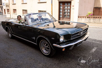 Voiture Mustang mariage