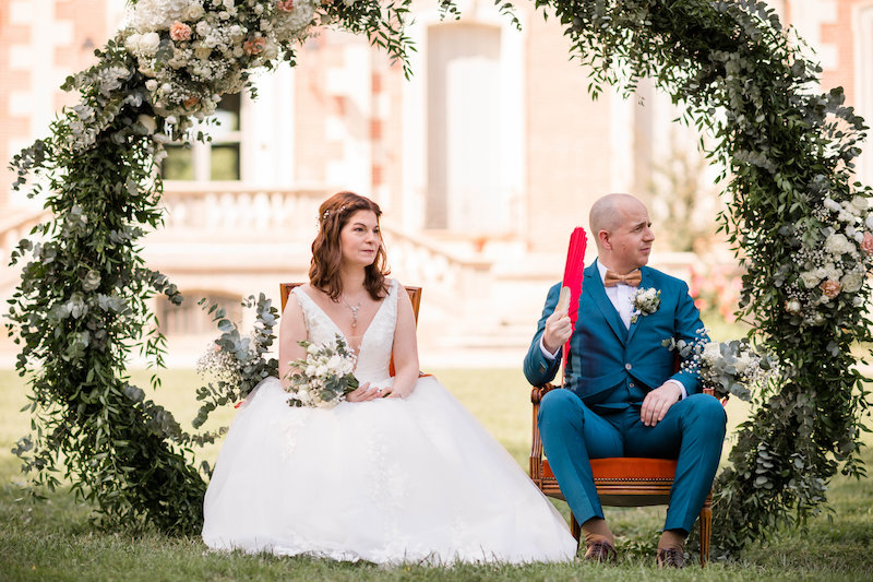 mariés sous l’arche