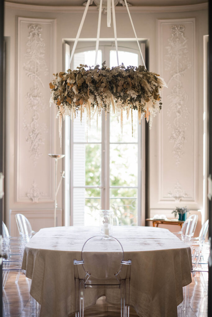 salle à manger château