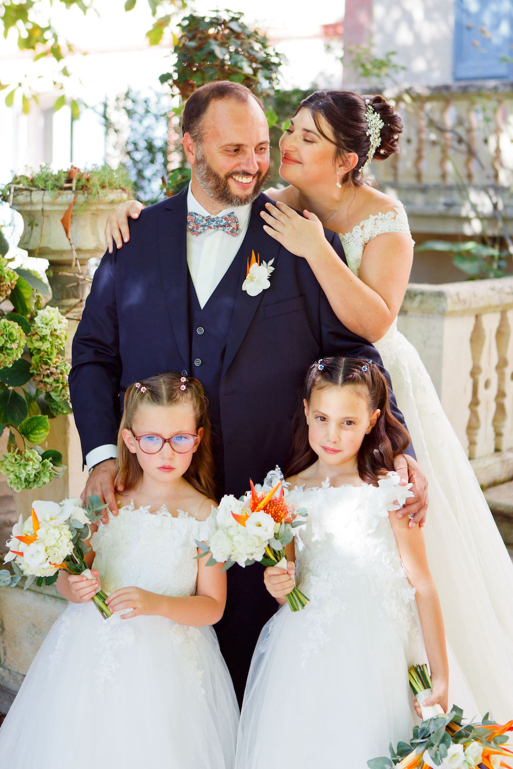 marié et leurs enfants