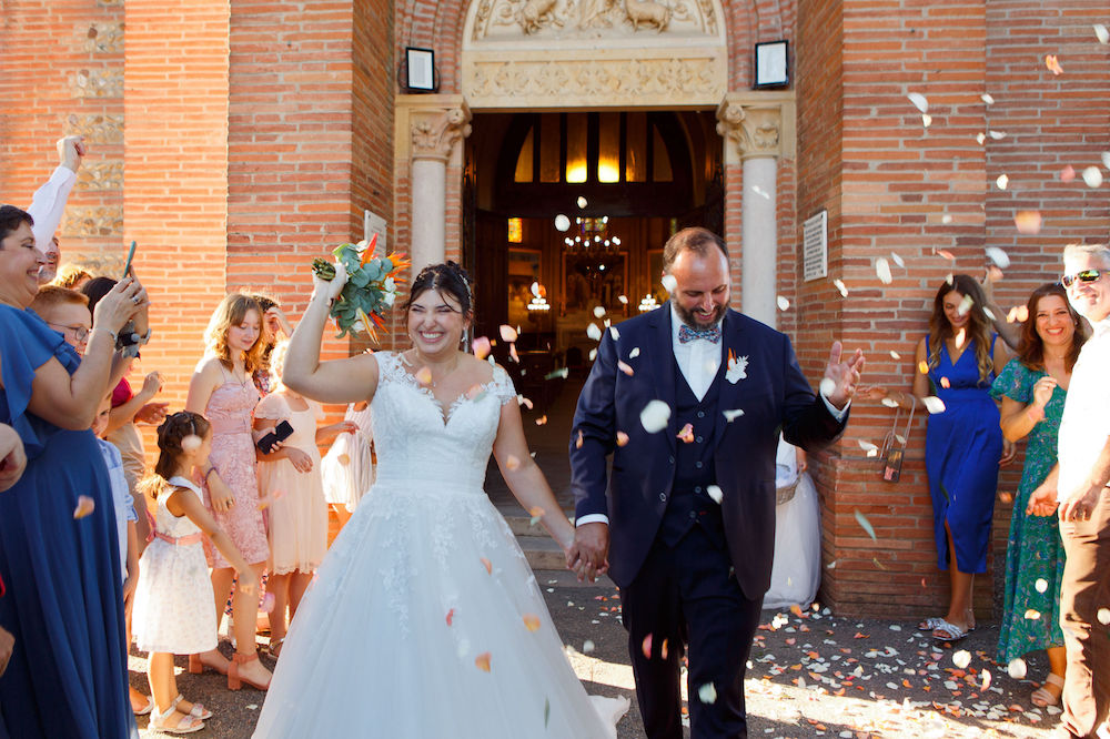 sortie de l’église