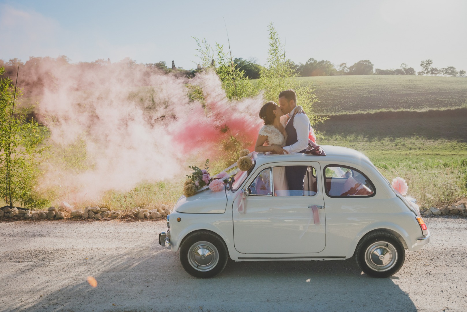 Le mariage champêtre de Marion et Sébastien à Mauvezin