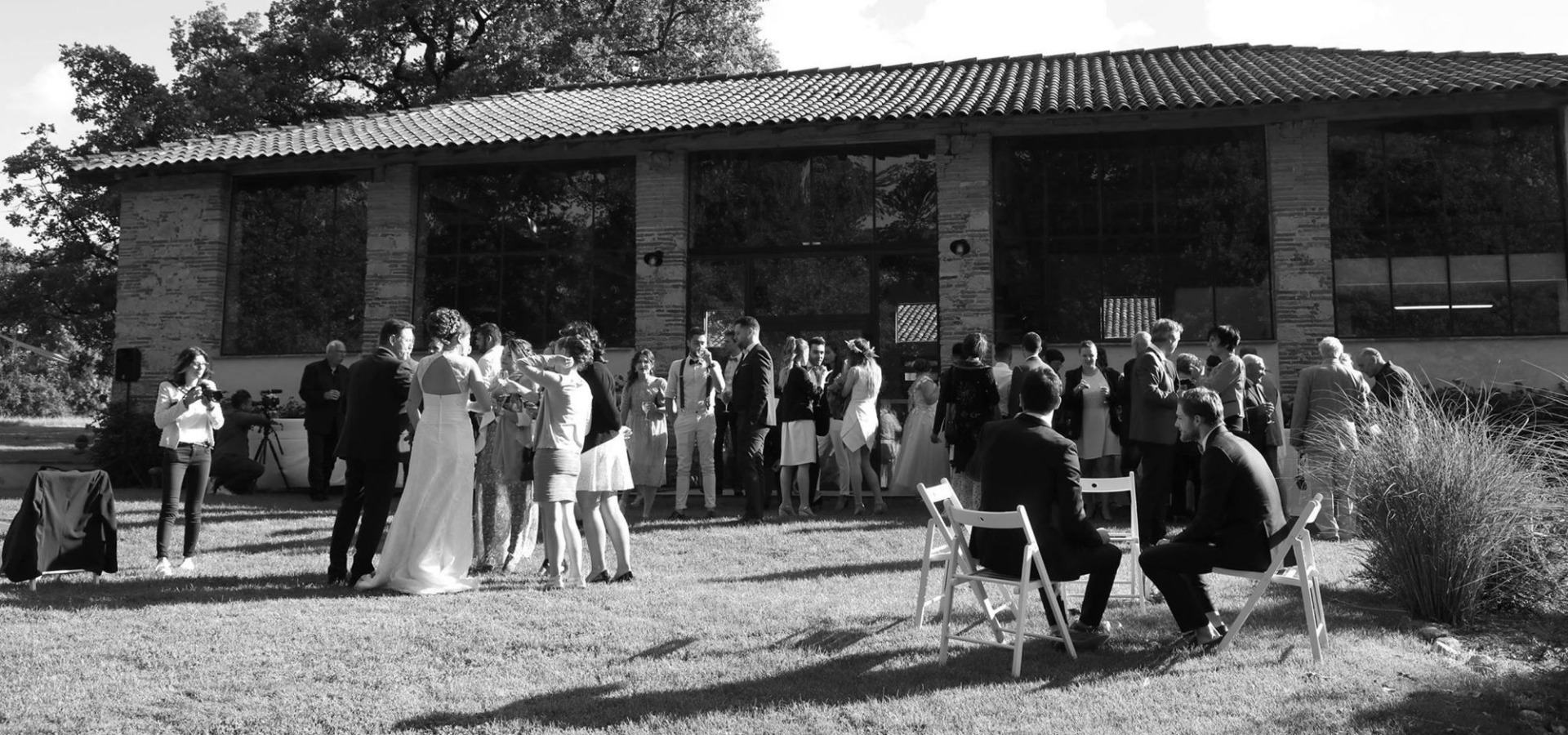 Magnifique cérémonie laïque au Domaine St Michel à Giroussens