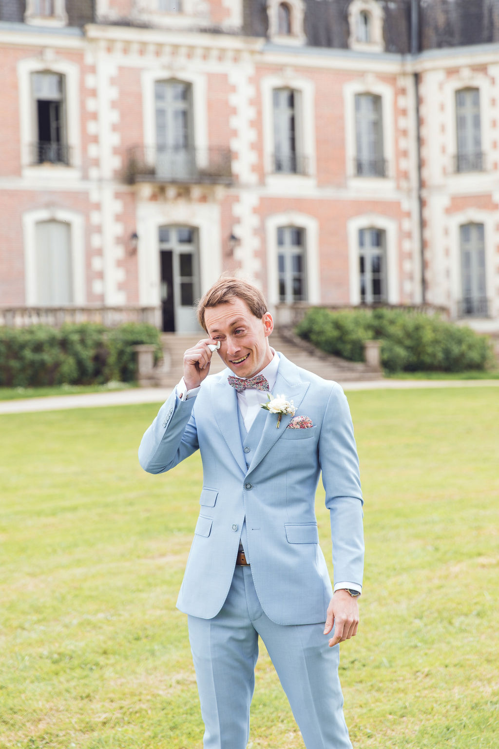 l’émotion du marié