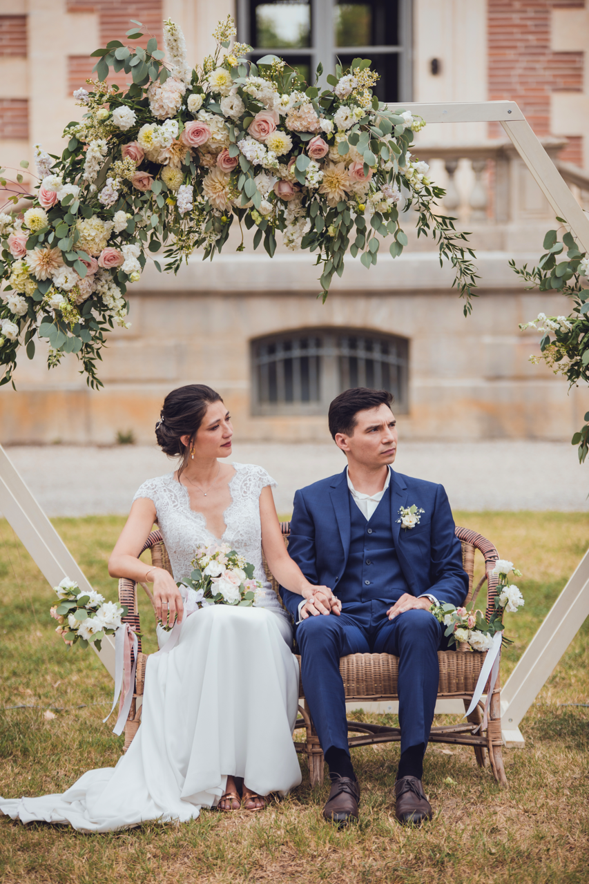 mariés sous l’arche